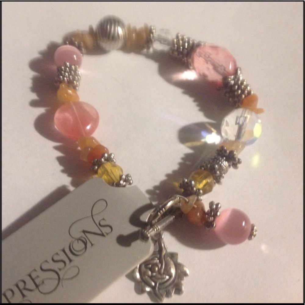 Brand New Bracelet with Charms Sun